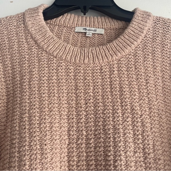 Madewell bobble sleeve pullover crewneck sweater 22596 - Picture 7 of 13